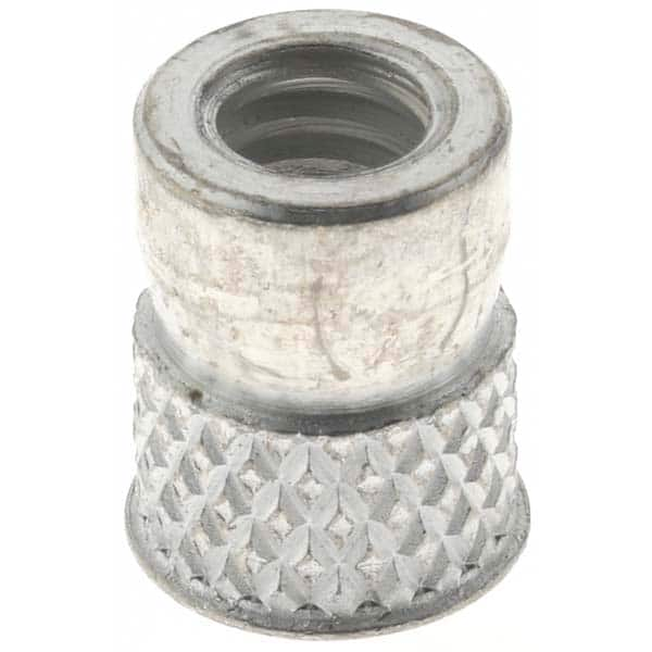 1/4-20 UNC Steel Flush Press Fit Threaded Insert MPN:43054