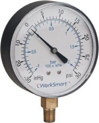 Pressure Gauge: 1-1/2