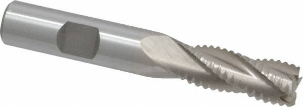 Square End Mill: 15/32'' Dia, 1-1/4'' LOC, 1/2'' Shank Dia, 3-1/4'' OAL, 4 Flutes, Cobalt MPN:723-5728