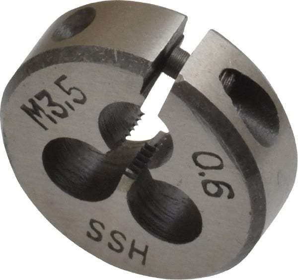 Round Die: M3.5x0.6, High Speed Steel MPN:314-1064