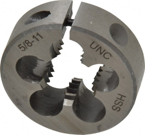 Round Die: 5/8-11, High Speed Steel MPN:314-1266