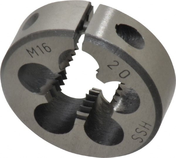 Round Die: M16x2, High Speed Steel MPN:314-1740