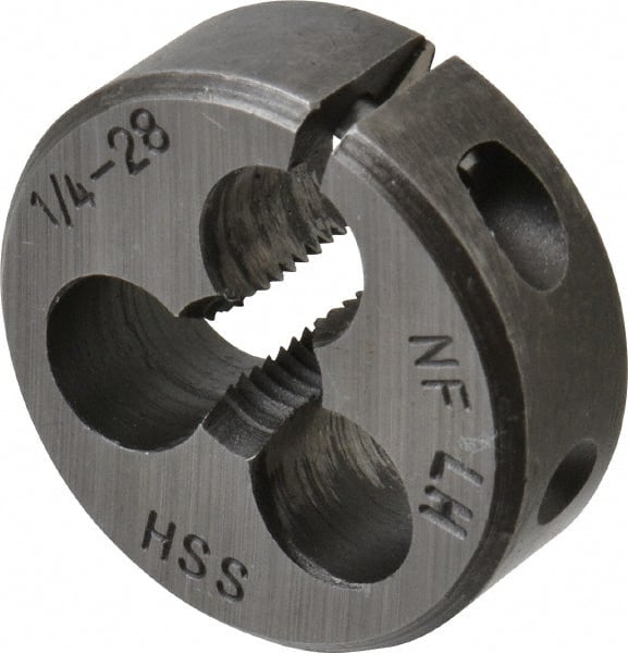 Round Die: 1/4-28, 1