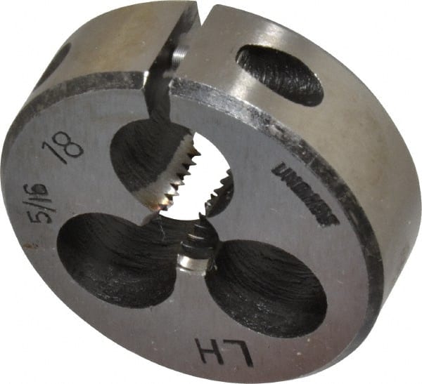 Round Die: 5/16-18, High Speed Steel MPN:314-4244