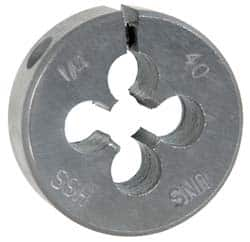 Round Die: 1/4-40, 1