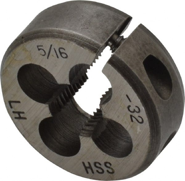 Round Die: 5/16-32, 1