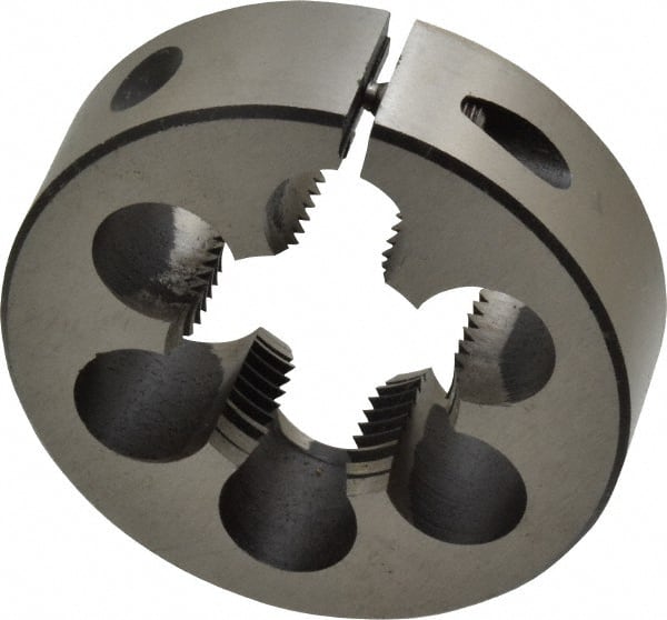 Round Die: 1-1/8-12, High Speed Steel MPN:81949395