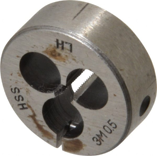 Round Die: M3 x 0.5, 1/4