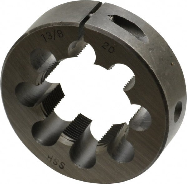 Round Die: 1-3/8-20, High Speed Steel MPN:84035320