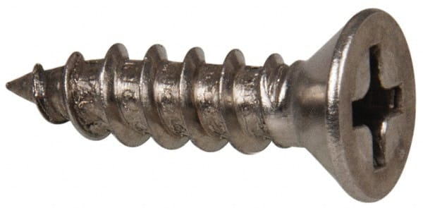 Sheet Metal Screw: #8, Flat Head, Phillips MPN:R58005236