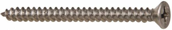 Sheet Metal Screw: #8, Flat Head, Phillips MPN:R58005246