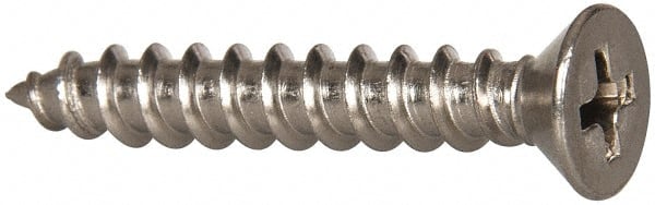 Sheet Metal Screw: #10, Flat Head, Phillips MPN:R58005254