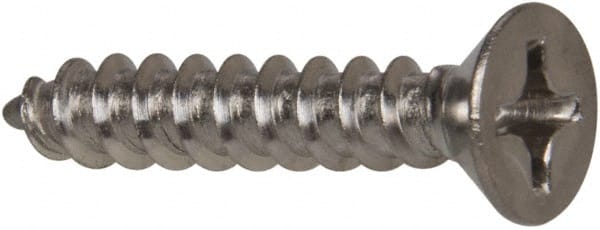 Sheet Metal Screw: #12, Flat Head, Phillips MPN:R58005266