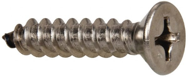 Sheet Metal Screw: #14, Flat Head, Phillips MPN:R58005276