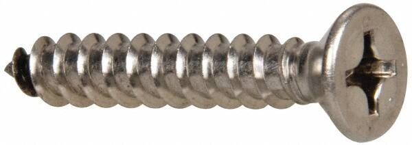 Sheet Metal Screw: #14, Flat Head, Phillips MPN:R58005278