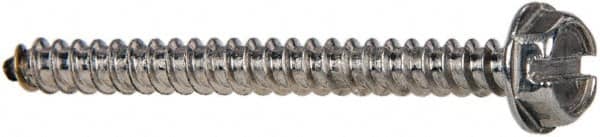 Sheet Metal Screw: #6, Hex Washer Head, Slotted MPN:R58005300