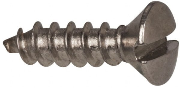 Sheet Metal Screw: #6, Oval Head, Slotted MPN:R58005360