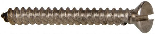 Sheet Metal Screw: #8, Oval Head, Slotted MPN:R58005384