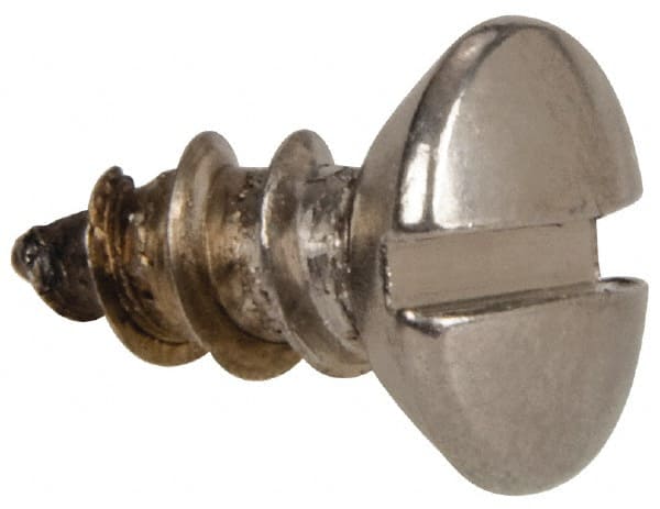 Sheet Metal Screw: #12, Oval Head, Slotted MPN:R58005400