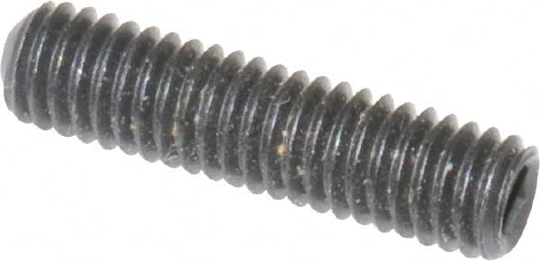 Set Screw: M3 x 0.50 x 12 mm, Cup Point, Alloy Steel, Grade 14.9 (45H) MPN:533010PR