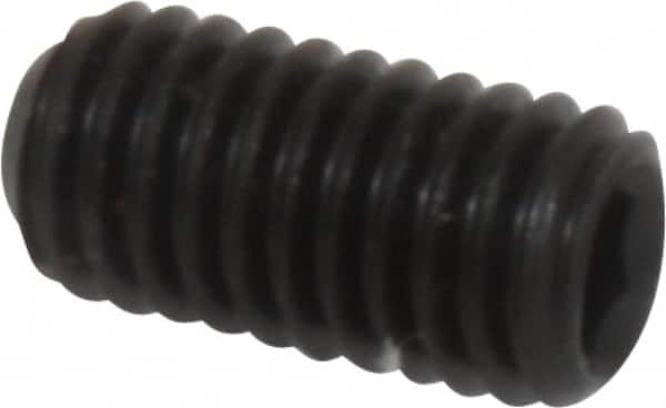 Set Screw: M5 x 0.80 x 10 mm, Cup Point, Alloy Steel, Grade 14.9 (45H) MPN:533050PR