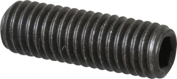 Set Screw: M8 x 1.25 x 25 mm, Cup Point, Alloy Steel, Grade 14.9 (45H) MPN:533114P