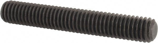 Set Screw: M6 x 1.00 x 40 mm, Flat Point, Alloy Steel, Grade 14.9 (45H) MPN:832088PS