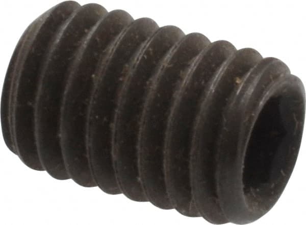 Set Screw: M8 x 1.25 x 12 mm, Flat Point, Alloy Steel, Grade 14.9 (45H) MPN:832108PR