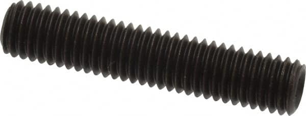 Set Screw: M8 x 1.25 x 40 mm, Flat Point, Alloy Steel, Grade 14.9 (45H) MPN:832120PS