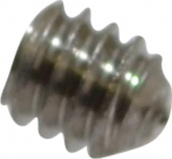 Set Screw: M2 x 0.40 x 2 mm, Cup Point, Stainless Steel, Grade 18-8 & Austenitic Grade A2 MPN:SS6X02002-050BX