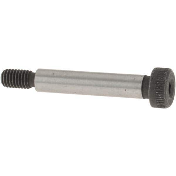 Shoulder Screw: 6 mm Shoulder Dia, 30 mm Shoulder Length, M5x0.80, 12.9 Alloy Steel, Hex Socket MPN:A996779