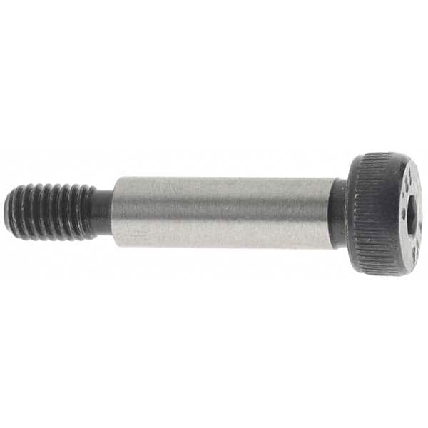 Shoulder Screw: 6 mm Shoulder Dia, 20 mm Shoulder Length, M5x0.80, 12.9 Alloy Steel, Hex Socket MPN:B10108