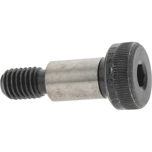 Shoulder Screw: 10 mm Shoulder Dia, 16 mm Shoulder Length, M8x1.25, 12.9 Alloy Steel, Hex Socket MPN:B10114