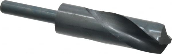 Reduced Shank Drill Bit: 1-1/8'' Dia, 1/2'' Shank Dia, 118 0, High Speed Steel MPN:01341080