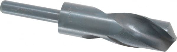 Reduced Shank Drill Bit: 1-11/64'' Dia, 1/2'' Shank Dia, 118 0, High Speed Steel MPN:01341114