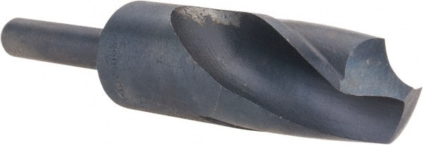 Reduced Shank Drill Bit: 1-17/64'' Dia, 1/2'' Shank Dia, 118 0, High Speed Steel MPN:01341171