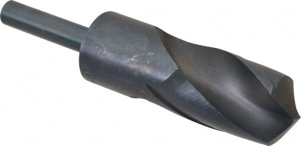 Reduced Shank Drill Bit: 1-25/64'' Dia, 1/2'' Shank Dia, 118 0, High Speed Steel MPN:01341254