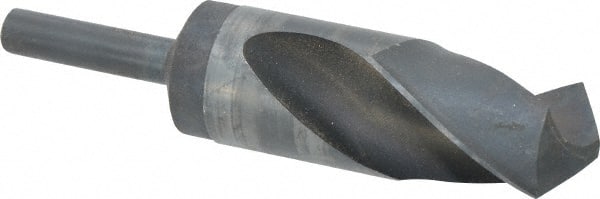 Reduced Shank Drill Bit: 1-31/64'' Dia, 1/2'' Shank Dia, 118 0, High Speed Steel MPN:01341312