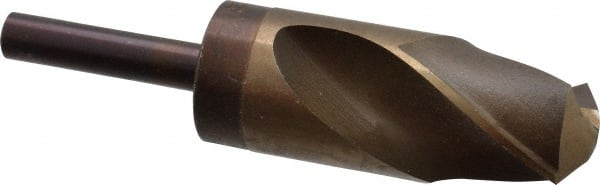 Reduced Shank Drill Bit: 1-1/2'' Dia, 1/2'' Shank Dia, 118 0, Cobalt MPN:01344324