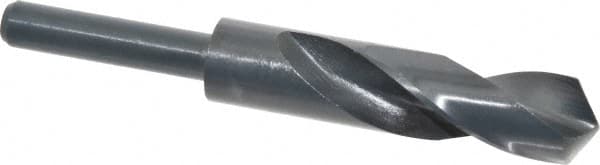 Reduced Shank Drill Bit: 0.8858'' Dia, 1/2'' Shank Dia, 118 0, High Speed Steel MPN:01344571