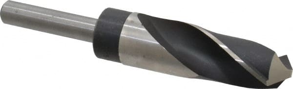 Reduced Shank Drill Bit: 1.0835'' Dia, 1/2'' Shank Dia, 118 0, High Speed Steel MPN:01344647