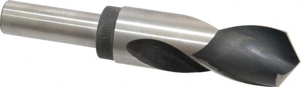 Reduced Shank Drill Bit: 1-1/4'' Dia, 3/4'' Shank Dia, 118 0, High Speed Steel MPN:01346741