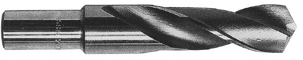 Reduced Shank Drill Bit: 1-15/32'' Dia, 3/4'' Shank Dia, 118 0, High Speed Steel MPN:01346816