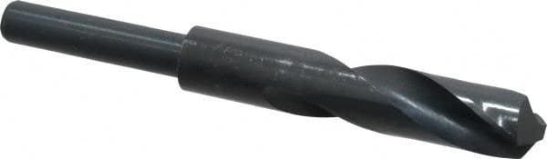 Reduced Shank Drill Bit: 0.748'' Dia, 1/2'' Shank Dia, 118 0, High Speed Steel MPN:63322812