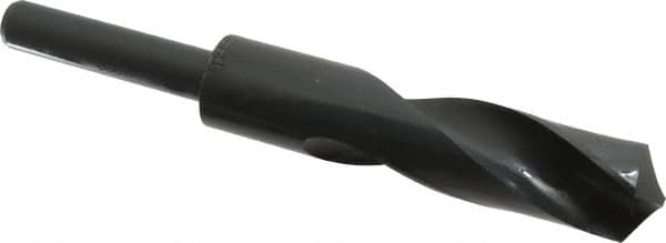 Reduced Shank Drill Bit: 0.9055'' Dia, 1/2'' Shank Dia, 118 0, High Speed Steel MPN:63322861