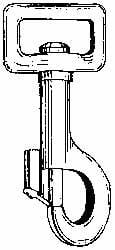 Swivel Eye Bolt Snap: MPN:017-1