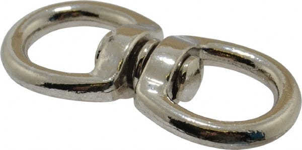 Oval Deluxe Swivel Eye Bolt Snap: 110 lb Load Capacity MPN:67790089