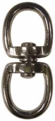 Oval Deluxe Swivel Eye Bolt Snap: 110 lb Load Capacity MPN:67790105