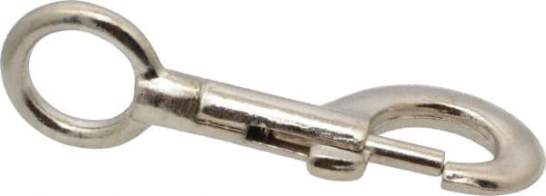 Oval Fixed Eye Bolt Snap: 110 lb Load Capacity MPN:67790188