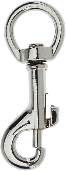 Oval Swivel Eye Bolt Snap: 40 lb Load Capacity MPN:67790345